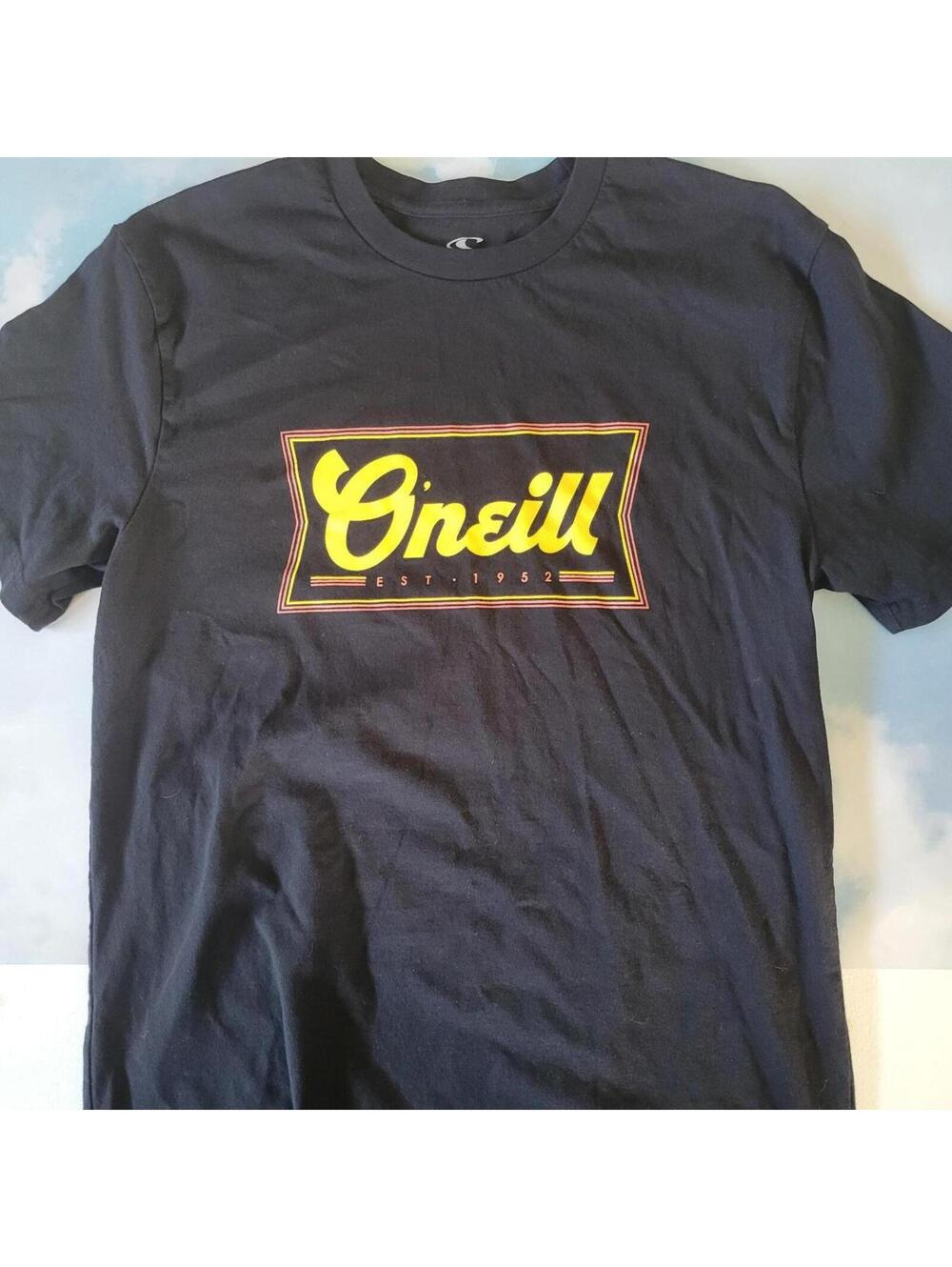 O'Neill black surf t shirt Size M